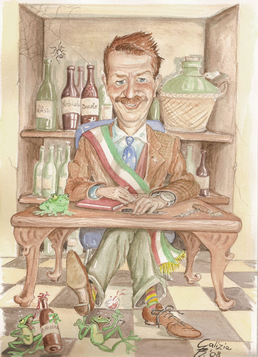 CARICATURA SINDACO DI CANTARANA