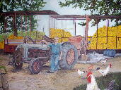 quadro ad olio trattore