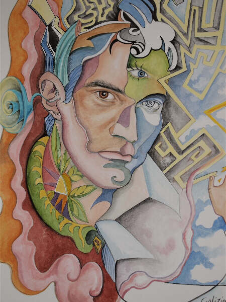 RITRATTO CUBISTA